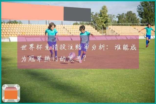 世界杯竞猜投注赔率分析：谁能成为冠军热门的黑马？